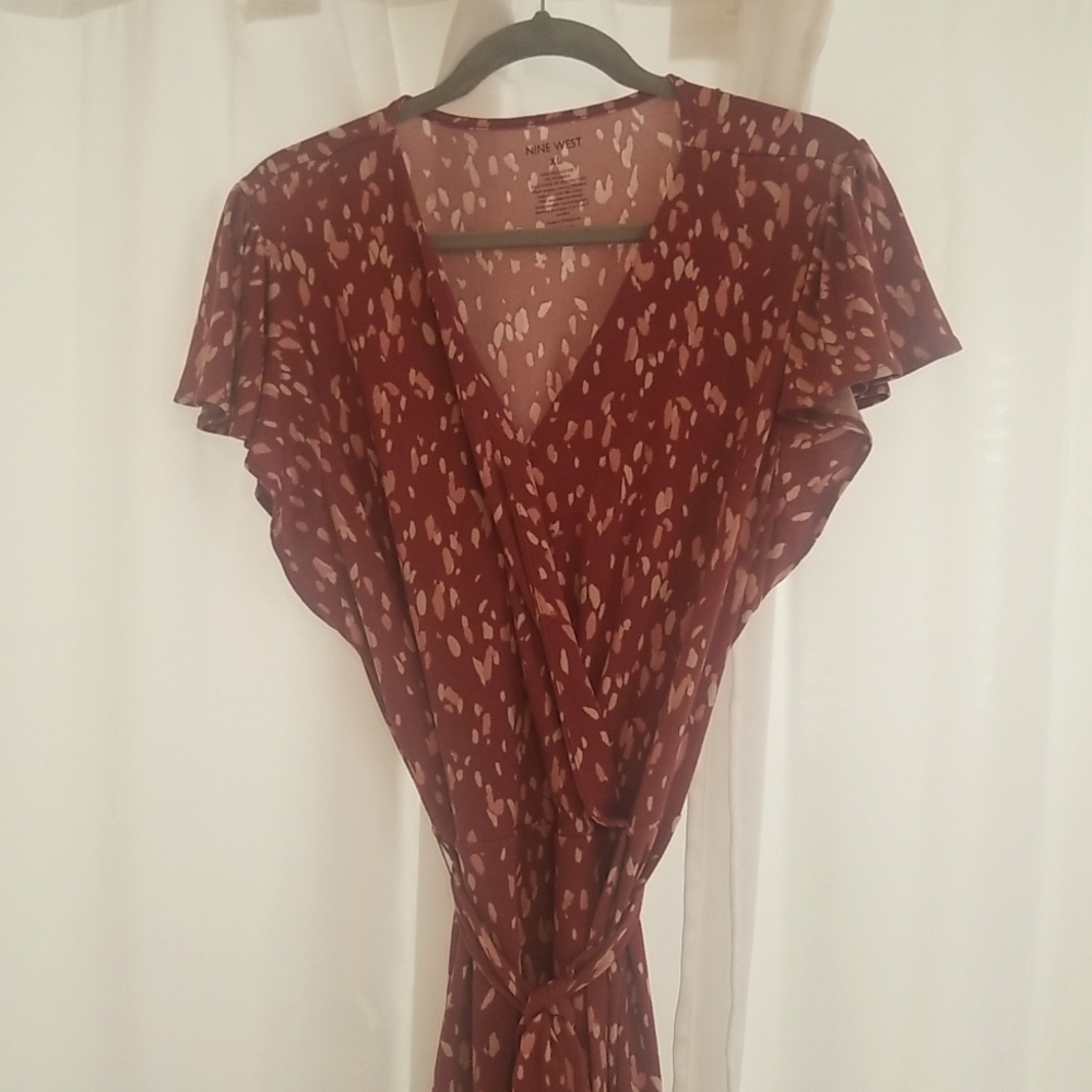 NWOT Nine West V-Neck Dress
